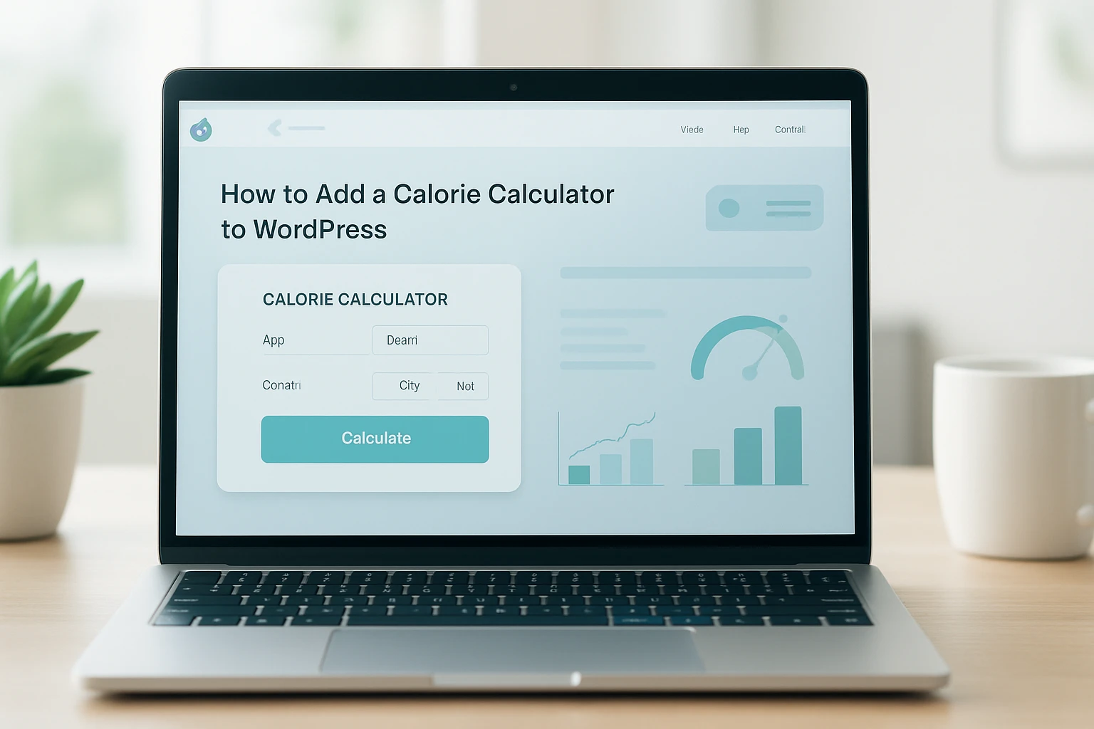 How to Add a Calorie Calculator to WordPress